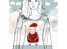 Bio Jersey Lillestoff - Weihnachtsmann